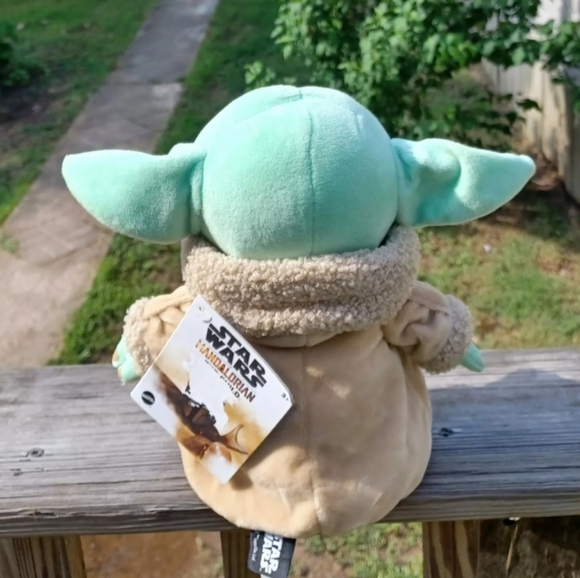 NEW Mattel Star Wars Grogu Plush 8" Mandalorian Disney Toy Baby Yoda Plushie - Picture 3 of 6